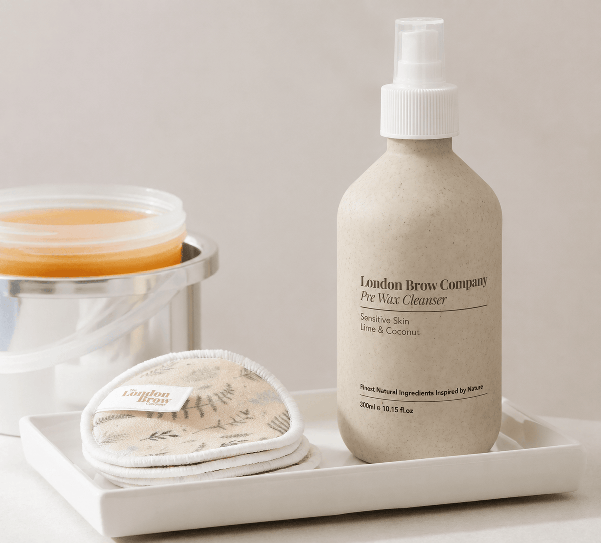 Pre-Wax Cleanser & Post-Wax Lotion Set | London Brow