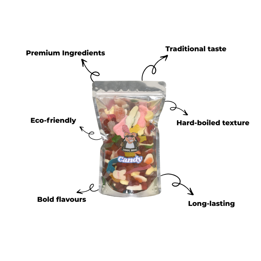 Make It Rainbow Jelly Mix Candy Resealable Bag - 1KG