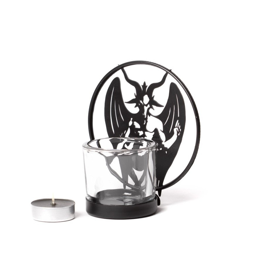Alchemy Gothic Personal Baphomet Tealight Holder