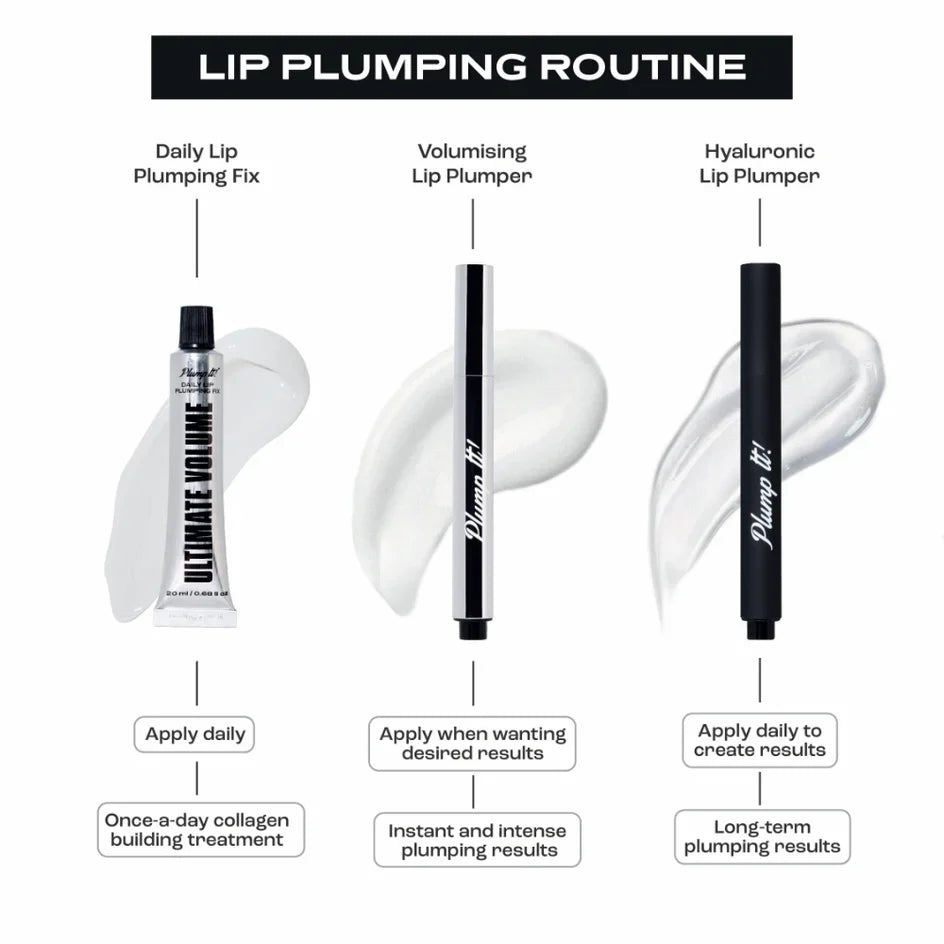 Plump It! - Volumising Lip Oil Transparent 3 ml
