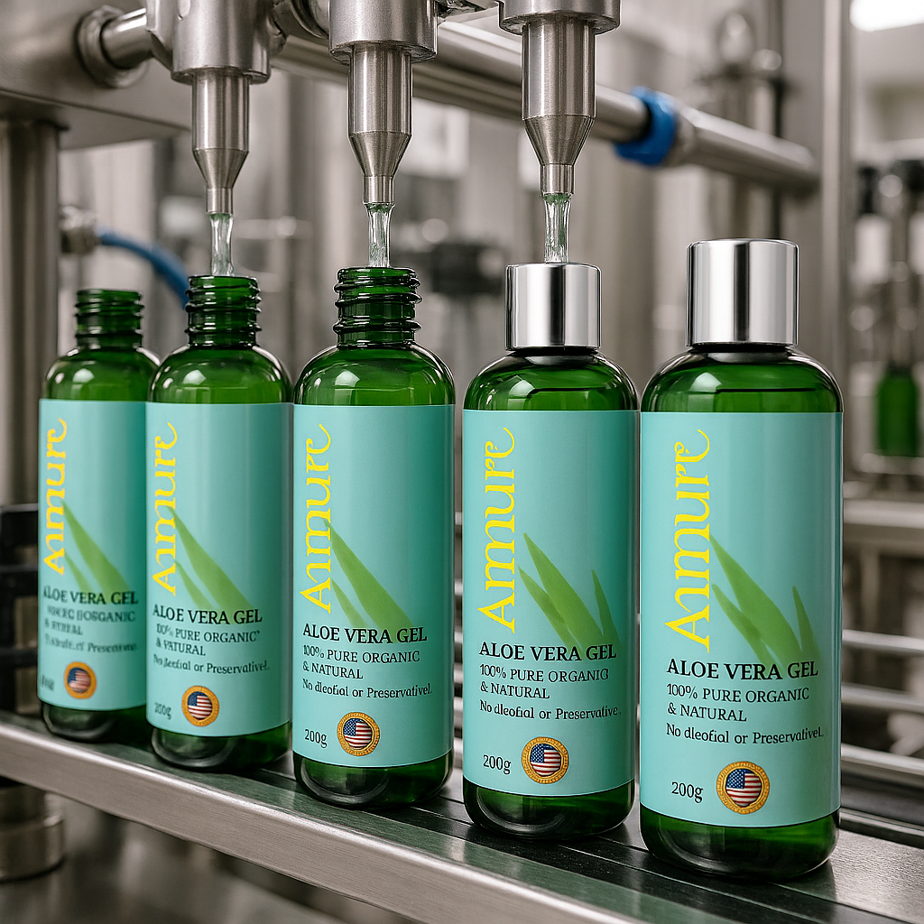 Aloe Vera Gel 300g Bottle – 5 Pack | Ammuri