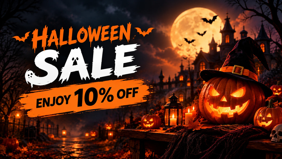 Halloween Sale banner - desktop