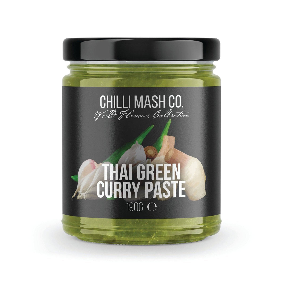Thai Green Curry Paste | 185g | Chilli Mash Co. | World Flavours Collection