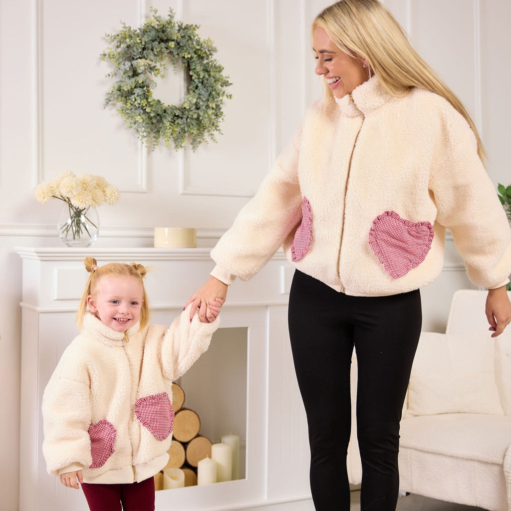 The Vintage Gingham Mummy Fleece