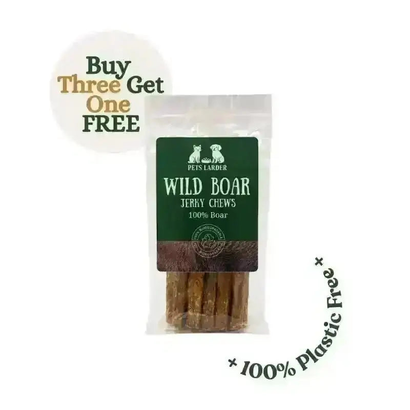Wild Boar Strips for Dogs | 100% Wild Boar