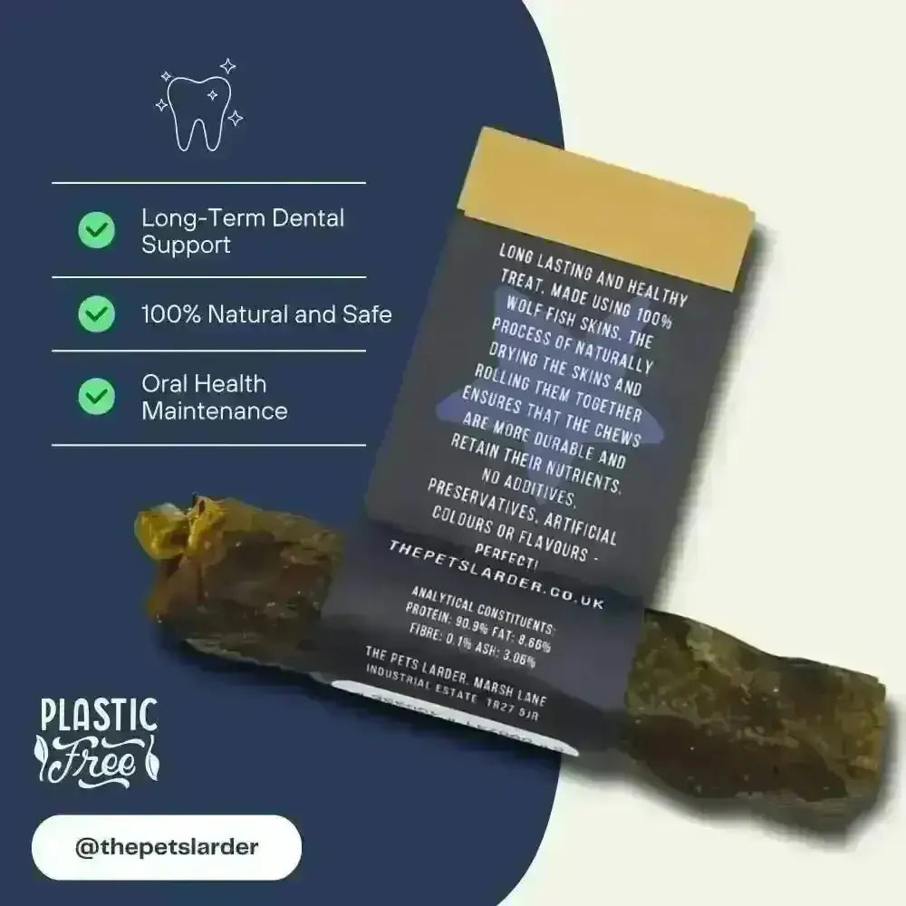 Wolf Fish Stick Chew Large Chew For Dogs
